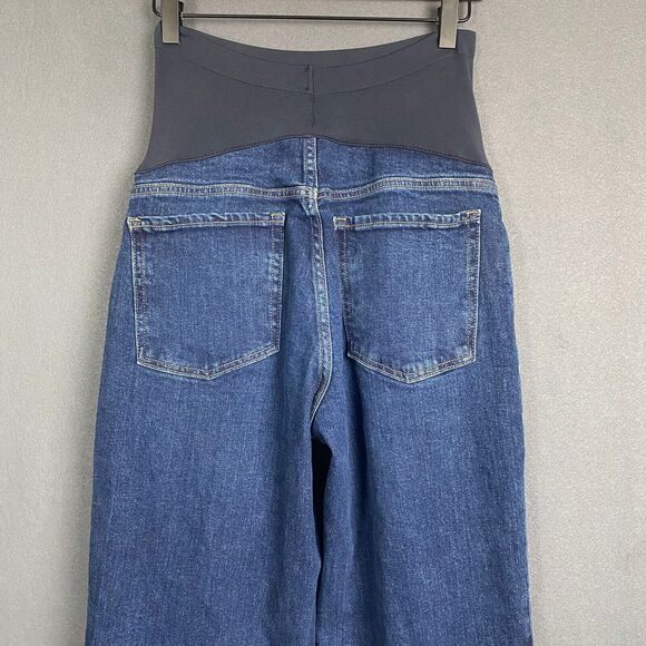 Old Navy Maternity Jeans Womens 8 Blue Skinny Medium Wash - Picture 4 of 11